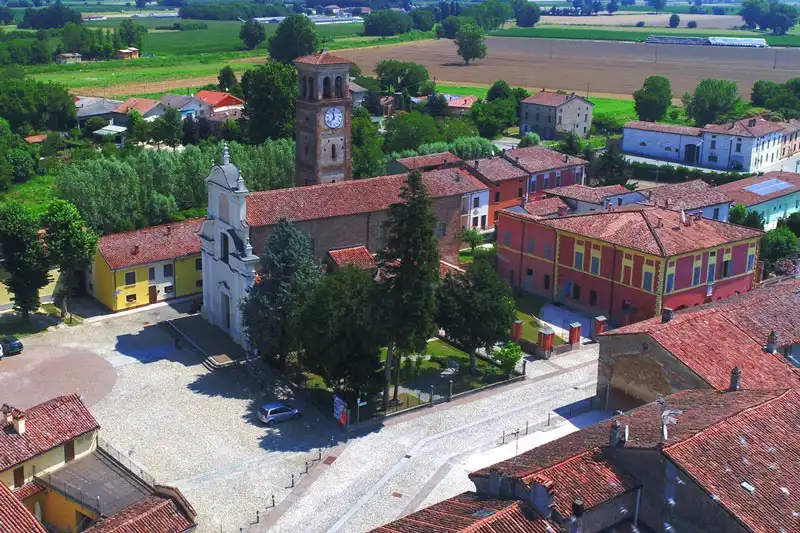 Veduta aerea di Castelponzone