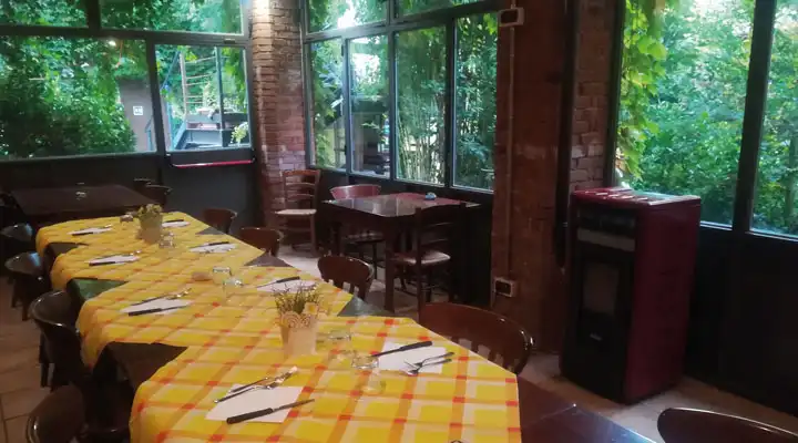 La sala dell'Osteria, Locanda La Mangiatoia