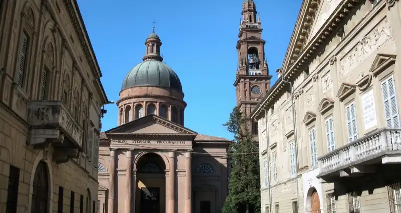veduta del centro storico di Casalmaggiore